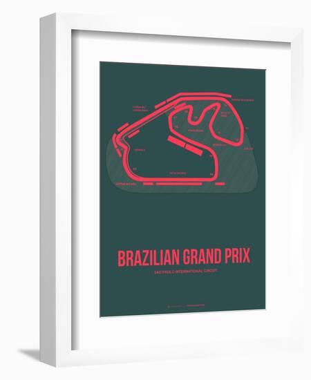 Brazilian Grand Prix 2-NaxArt-Framed Art Print