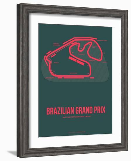 Brazilian Grand Prix 2-NaxArt-Framed Art Print