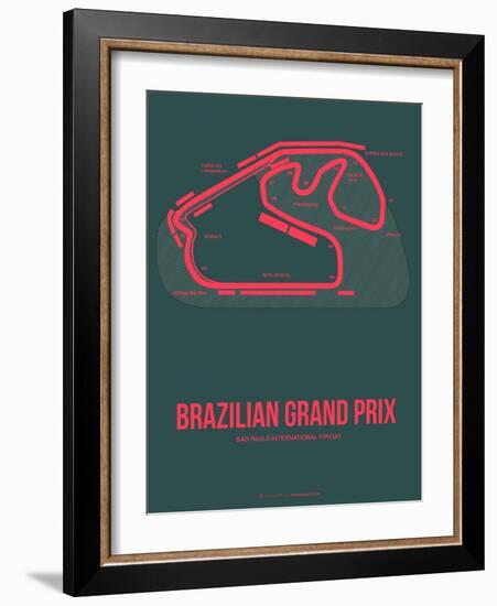 Brazilian Grand Prix 2-NaxArt-Framed Art Print