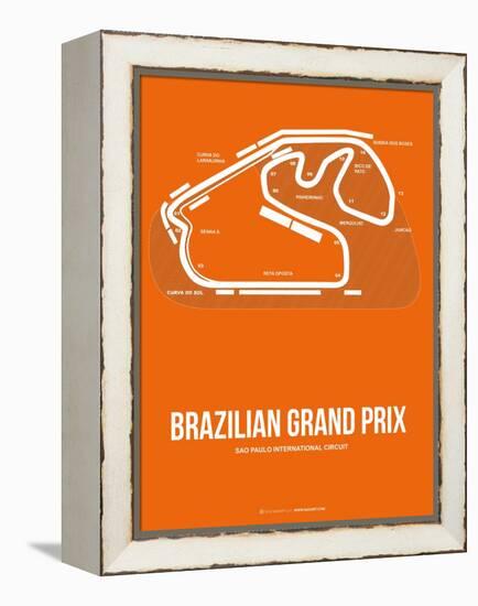 Brazilian Grand Prix 3-NaxArt-Framed Stretched Canvas