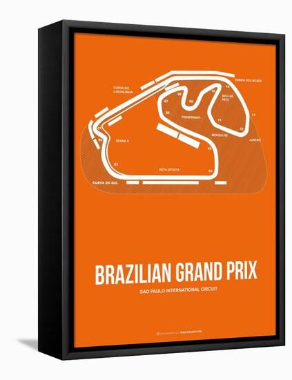 Brazilian Grand Prix 3-NaxArt-Framed Stretched Canvas