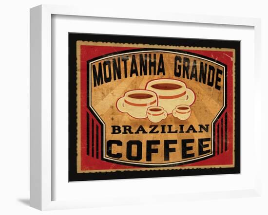 Brazillian Coffee-Jason Giacopelli-Framed Art Print