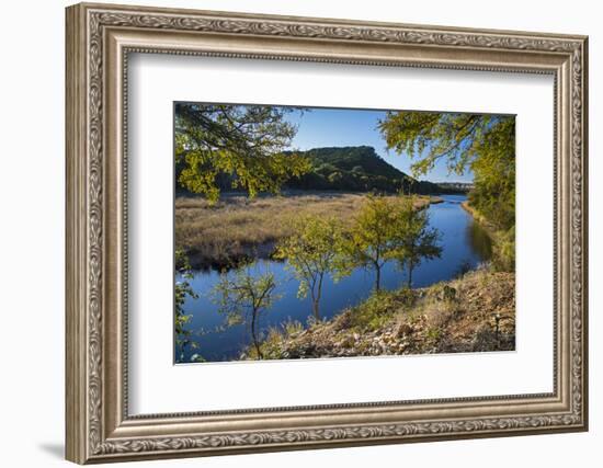 Brazos River below Possum Kingdom Lake from Highway 16-Larry Ditto-Framed Photographic Print