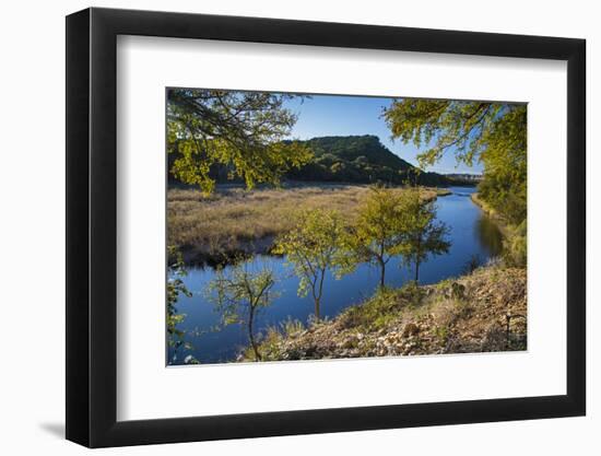 Brazos River below Possum Kingdom Lake from Highway 16-Larry Ditto-Framed Photographic Print