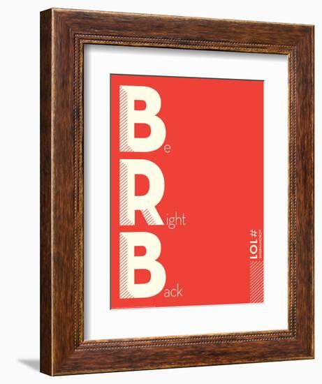 Brb-J.J. Brando-Framed Art Print