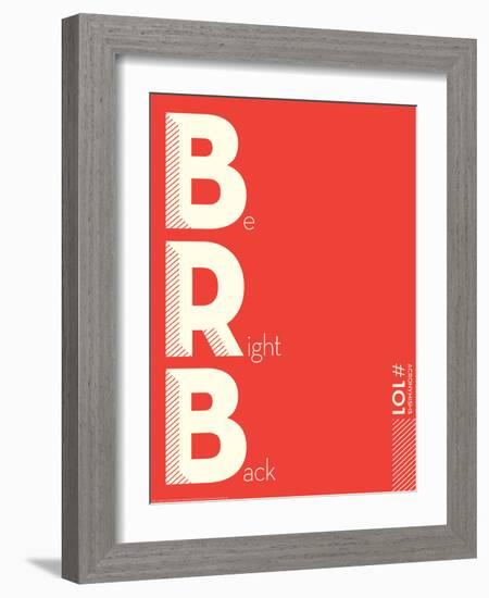 Brb-J.J. Brando-Framed Art Print