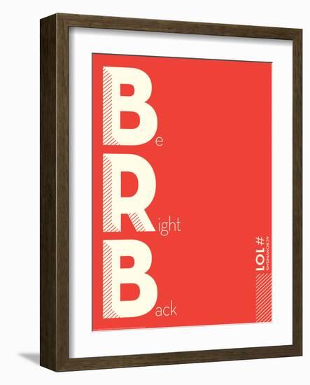 Brb-J.J. Brando-Framed Art Print