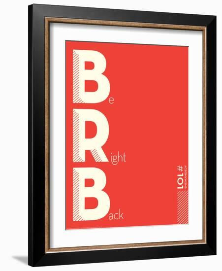 Brb-J.J. Brando-Framed Art Print