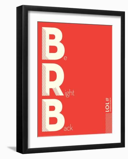 Brb-J.J. Brando-Framed Art Print