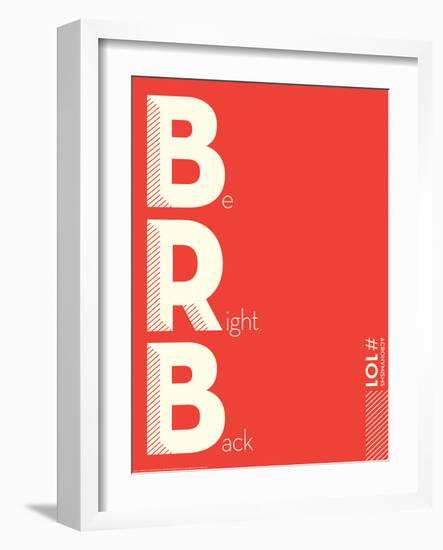 Brb-J.J. Brando-Framed Art Print