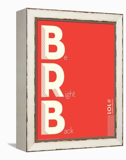 Brb-J.J. Brando-Framed Stretched Canvas