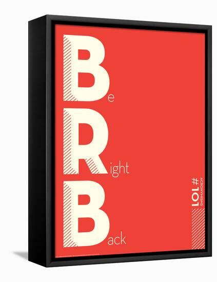 Brb-J.J. Brando-Framed Stretched Canvas