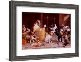 Breach of Promise Suit-Cassius Marcellus Coolidge-Framed Art Print
