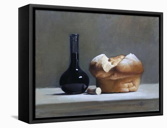 Bread and Balsamic Vinegar, 2009-James Gillick-Framed Premier Image Canvas