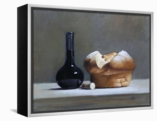 Bread and Balsamic Vinegar, 2009-James Gillick-Framed Premier Image Canvas