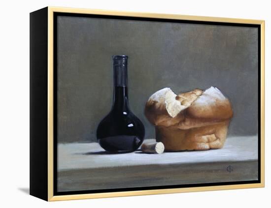 Bread and Balsamic Vinegar, 2009-James Gillick-Framed Premier Image Canvas