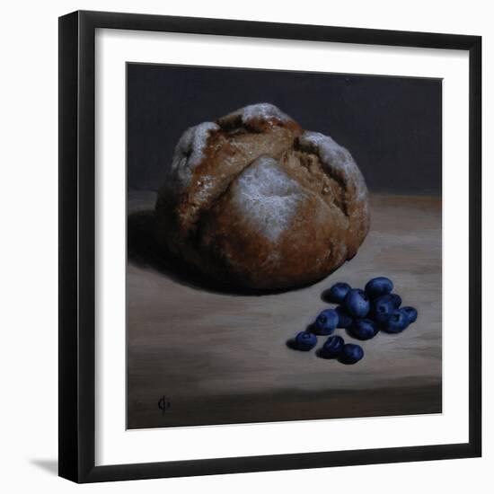 Bread and Blueberries, 2008-James Gillick-Framed Giclee Print