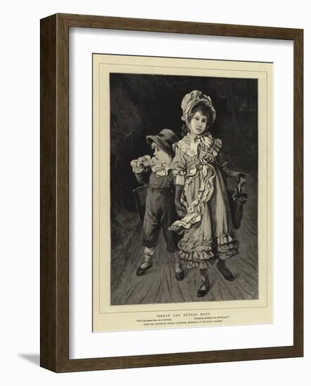 Bread and Butter Days-Weedon Grossmith-Framed Giclee Print