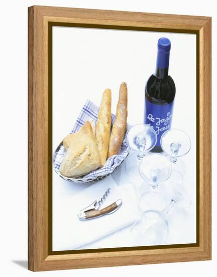 Bread and Wine-Peter Medilek-Framed Premier Image Canvas