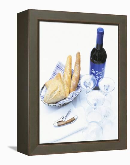 Bread and Wine-Peter Medilek-Framed Premier Image Canvas