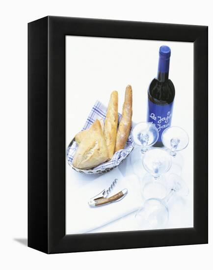 Bread and Wine-Peter Medilek-Framed Premier Image Canvas