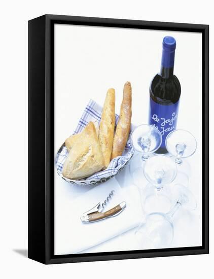 Bread and Wine-Peter Medilek-Framed Premier Image Canvas