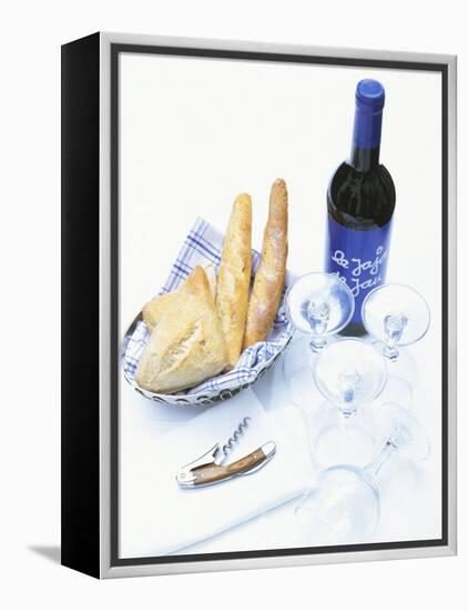 Bread and Wine-Peter Medilek-Framed Premier Image Canvas