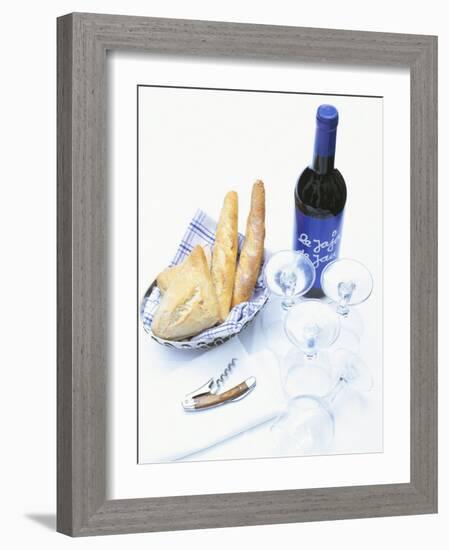 Bread and Wine-Peter Medilek-Framed Photographic Print