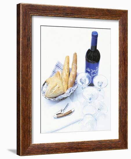 Bread and Wine-Peter Medilek-Framed Photographic Print