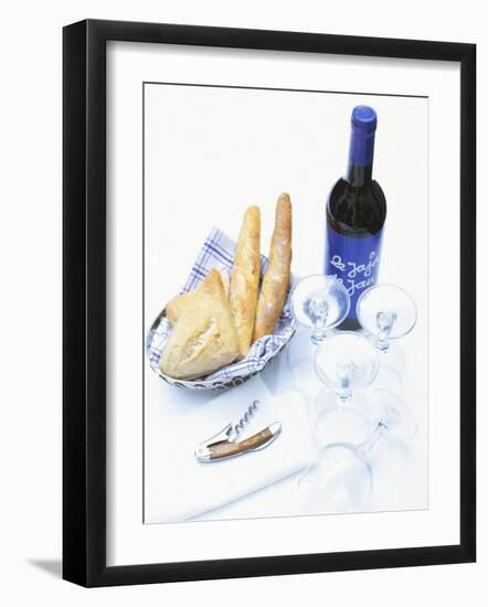 Bread and Wine-Peter Medilek-Framed Photographic Print