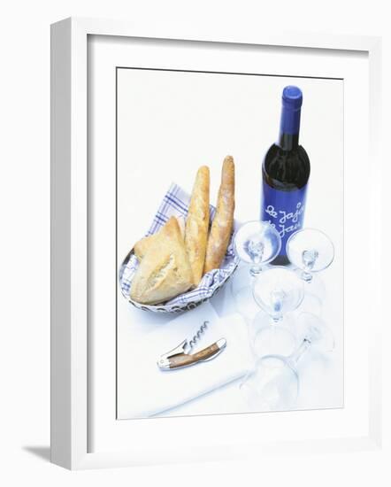 Bread and Wine-Peter Medilek-Framed Photographic Print