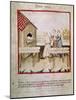 Bread Baking from Theatrum Sanitatis-null-Mounted Giclee Print