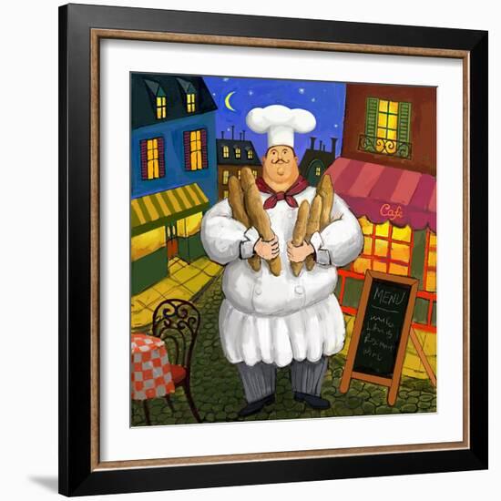 Bread Chef Master-Frank Harris-Framed Giclee Print