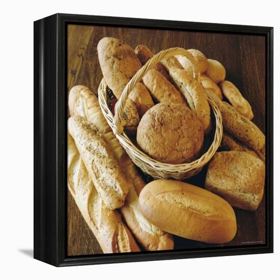 Bread Loaves and a Basket-Roy Rainford-Framed Premier Image Canvas