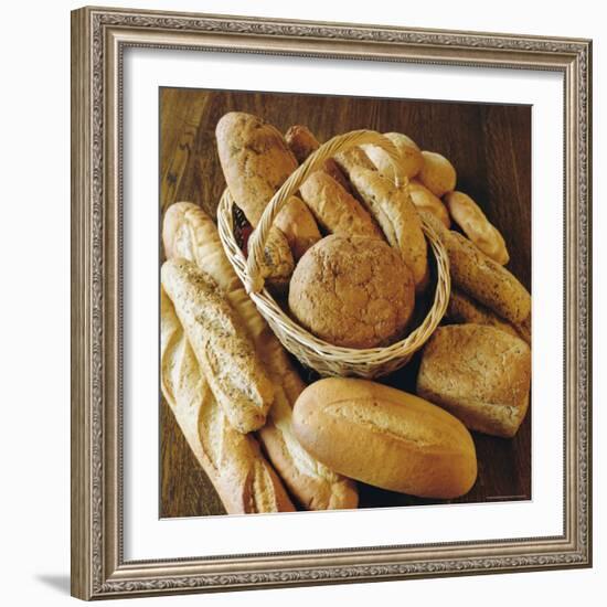 Bread Loaves and a Basket-Roy Rainford-Framed Photographic Print
