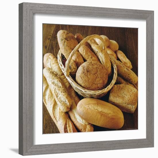 Bread Loaves and a Basket-Roy Rainford-Framed Photographic Print