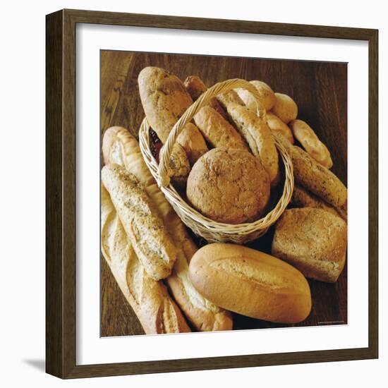 Bread Loaves and a Basket-Roy Rainford-Framed Photographic Print