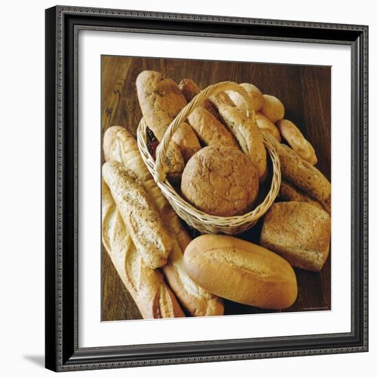 Bread Loaves and a Basket-Roy Rainford-Framed Photographic Print