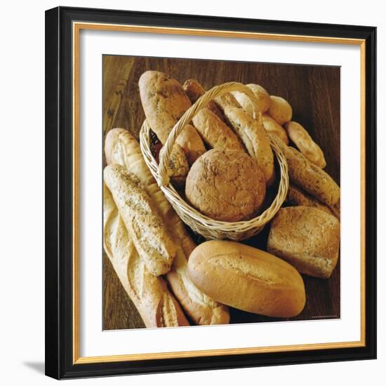 Bread Loaves and a Basket-Roy Rainford-Framed Photographic Print