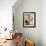 Bread, Rolls and Olives in a Moroccan Shop-Jean Cazals-Framed Photographic Print displayed on a wall