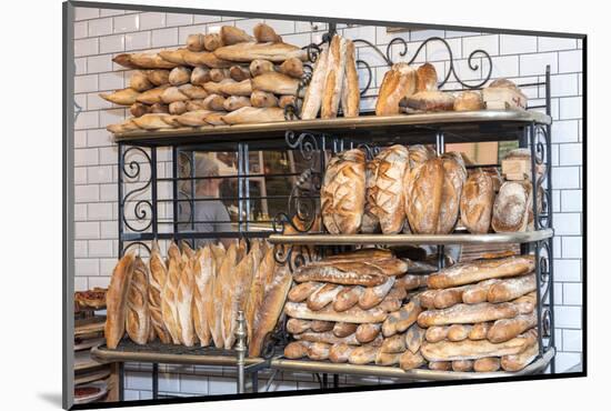 Bread vendor, Halles de Lyon, Lyon, France-Lisa S. Engelbrecht-Mounted Photographic Print