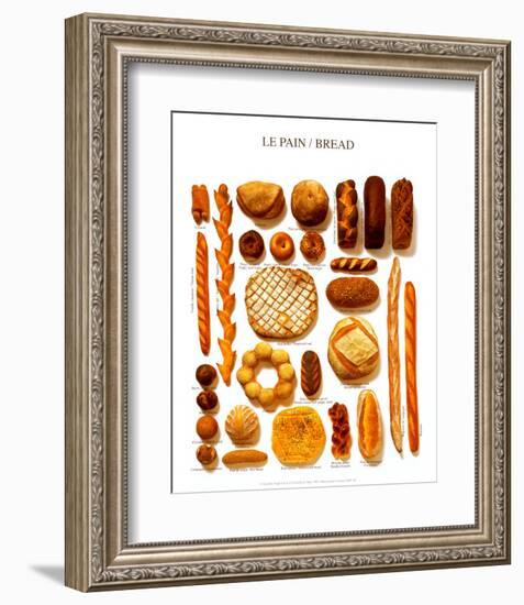 Bread-null-Framed Art Print