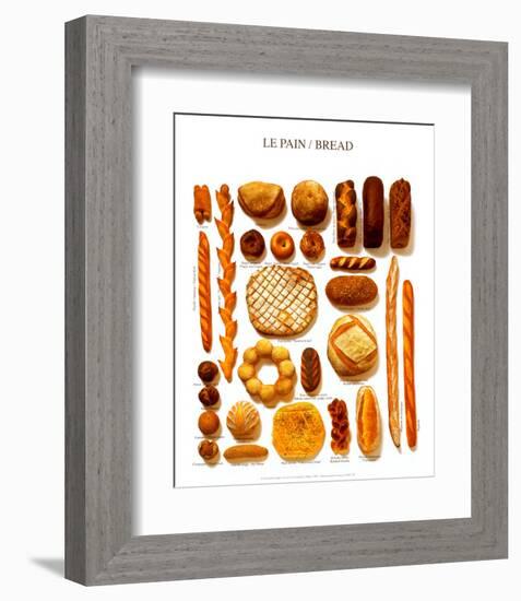 Bread-null-Framed Art Print