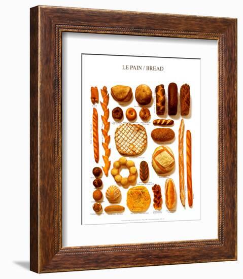 Bread-null-Framed Art Print