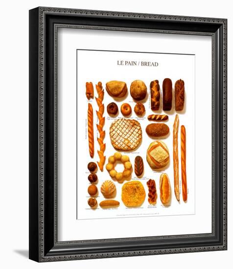 Bread-null-Framed Art Print