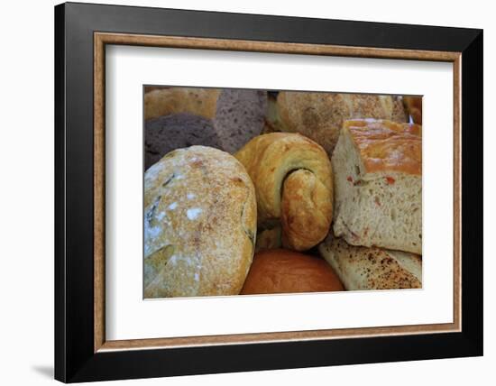 Breads at a Farmer's Market in Savannah, Georgia, USA-Joanne Wells-Framed Photographic Print