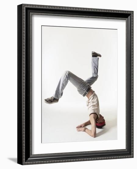 Break dancer-Erik Isakson-Framed Photographic Print