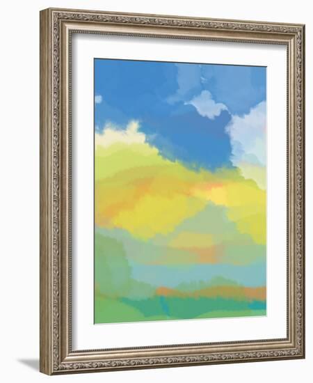 Break in the Weather-Jan Weiss-Framed Art Print