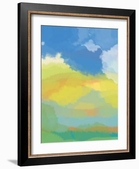 Break in the Weather-Jan Weiss-Framed Art Print