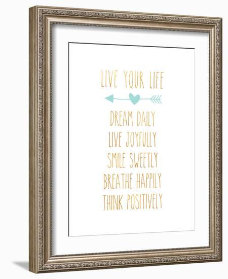 Break the Rules I-SD Graphics Studio-Framed Premium Giclee Print